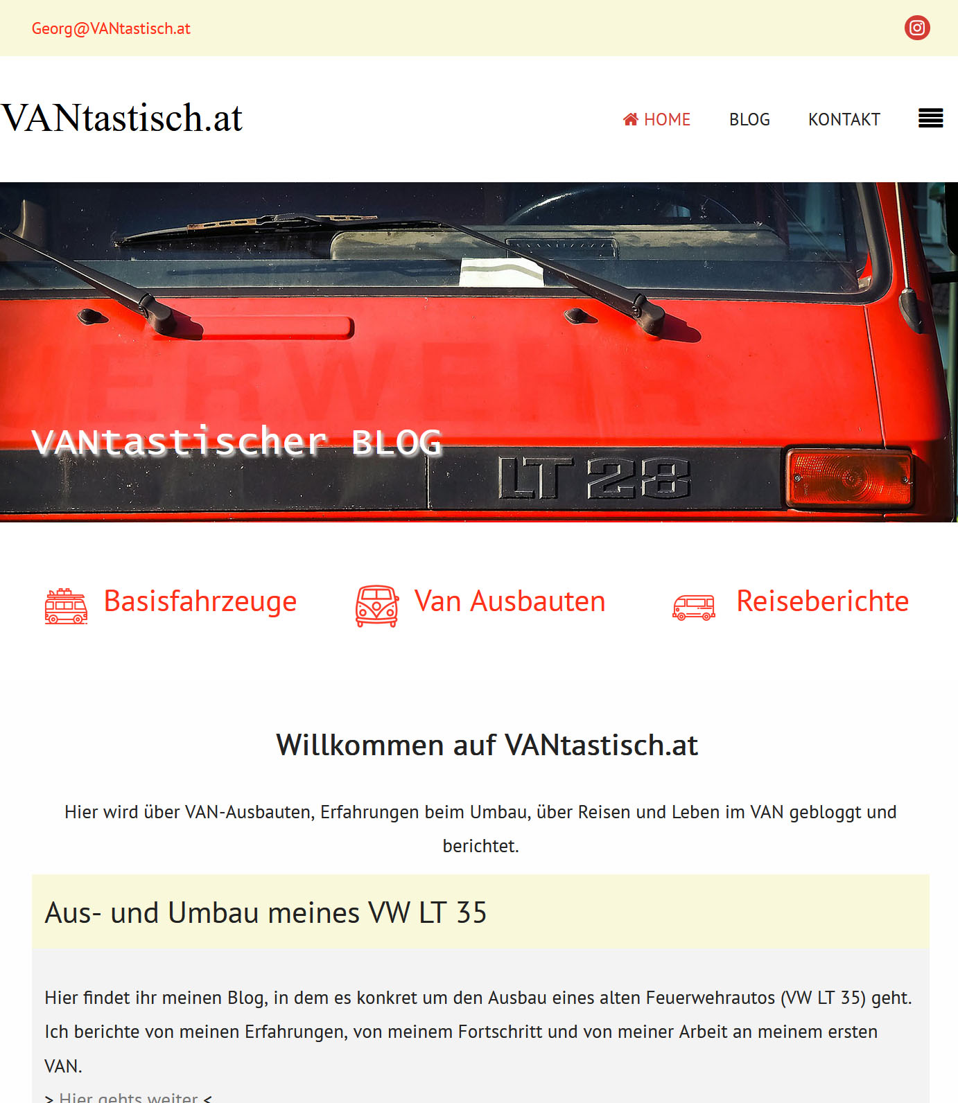 VANtastisch - Blog